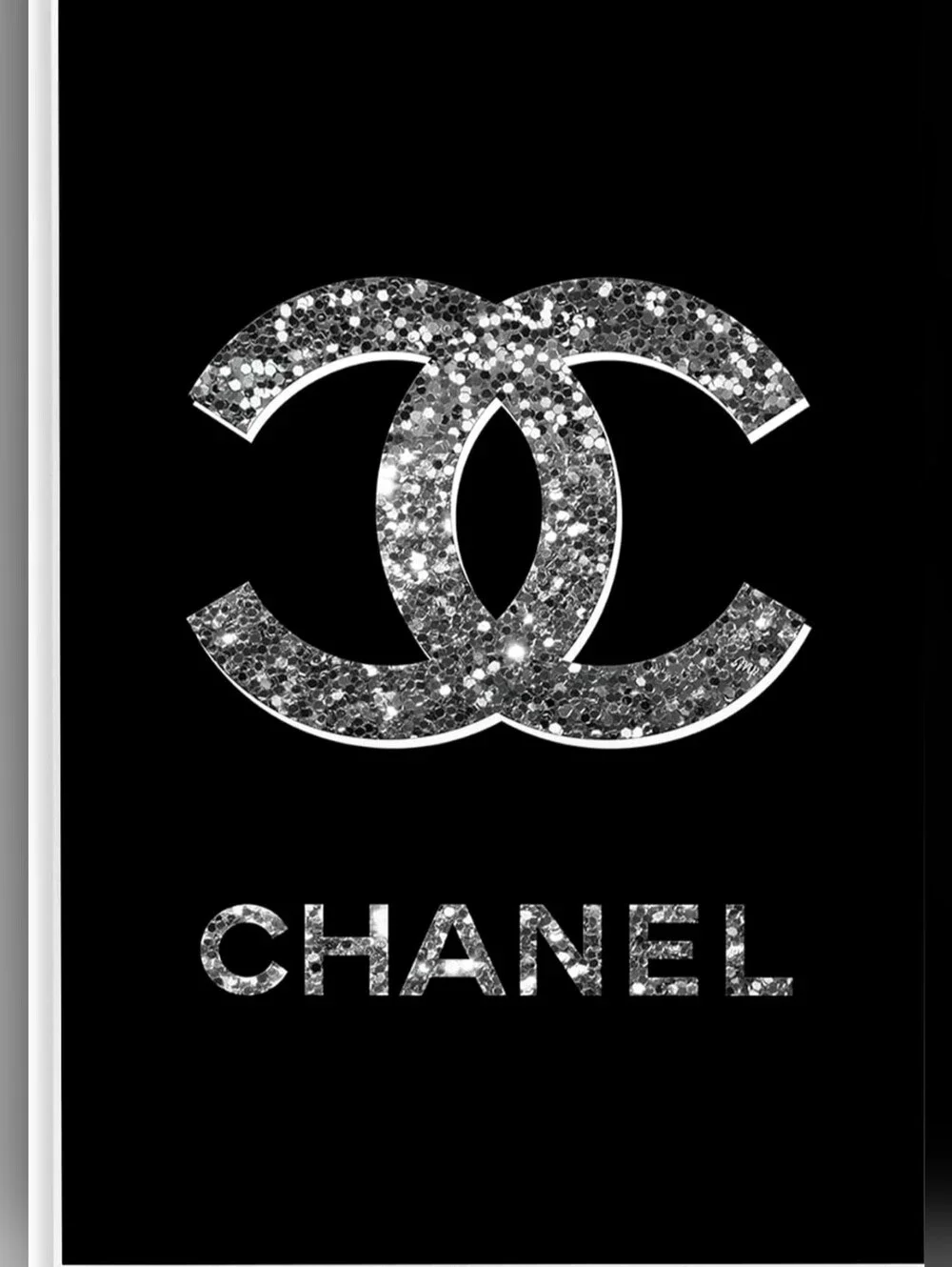 NEW! CHANEL GLEAMING GLAM SYMBOL WALL PLAQUE 13